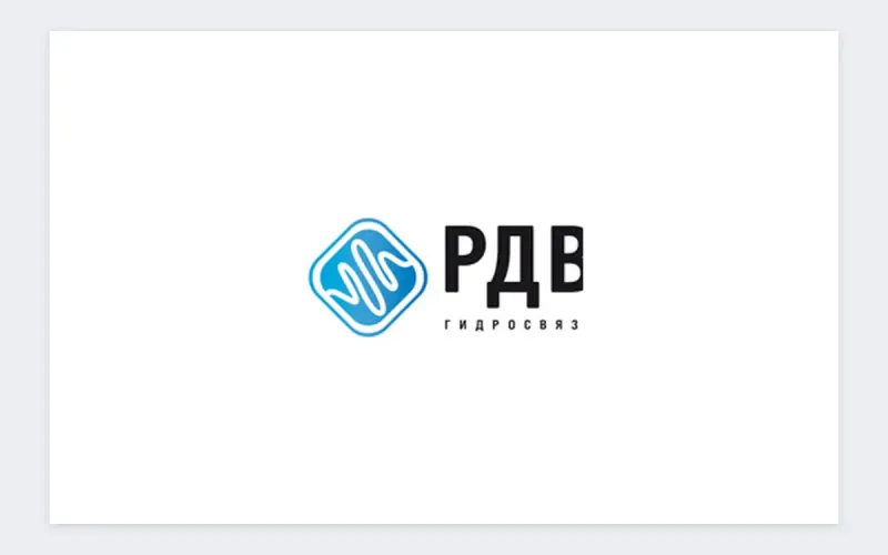 Знак РДВ: волна-сигнал в синем ромбе