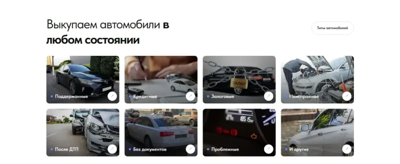 Выкупаем автомобили в любом состоянии: кредитные, залоговые, после ДТП