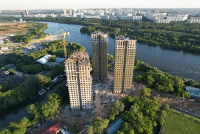 Апартаментный комплекс Level Стрешнева — архитектурная съёмка, фото 11